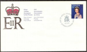 Canada 1977 Queen Elizabeth II Mi. 648 FDC