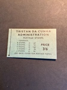 Tristan Da Cunha Scott #28a-34a never hinged complete booklet