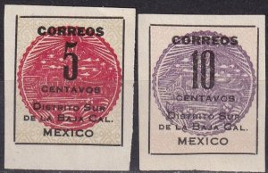 Mexico #403-4 F-VF Unused CV $4.00  (Z5137)