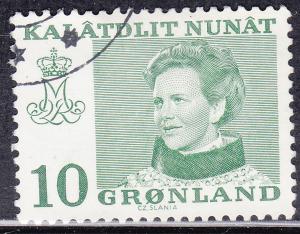 Greenland 87 USED 1973 Queen Margrethe