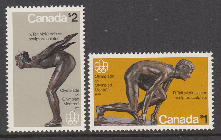 Canada 656-657 Summer Olympics MNH VF