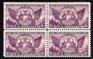 775 Mint,OG,HR/NH... Block of 4... SCV $1.40