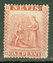 JT: Nevis 14A mint CV $45