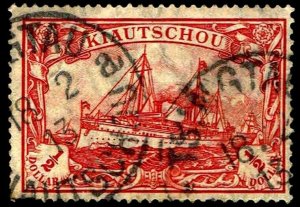 1905-16 China - Kiauchau  #39 Yacht - Used - VF - CV$65.00 (ESP#3389)