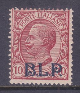 Italy B9 Mint OG 1923 10c w/Black Overprint Scv $110.00