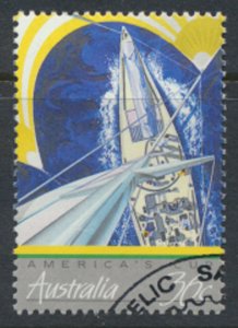 Australia SG 1046 America's Cup Yacht SC# 1011 w/ fdc see scan