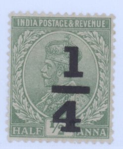 India, Scott #53, MH