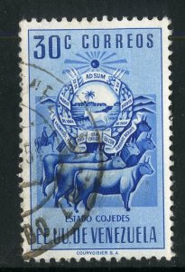 VENEZUELA 616 USED SCV $1.75 BIN .75 MAMMALS