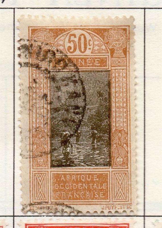 French Guinea 1913-39 Early Issue Fine Used 50c. 193474