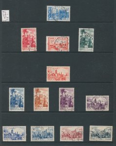 French Morocco 1939/51 Used Incl. Airmail (Apx 115 Items) AB3118
