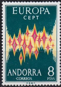 ANDORRA SPANISCH [1972] MiNr 0071 ( **/mnh )