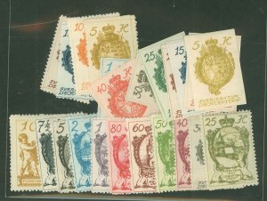 Liechtenstein #18-46 Unused Single (Complete Set)