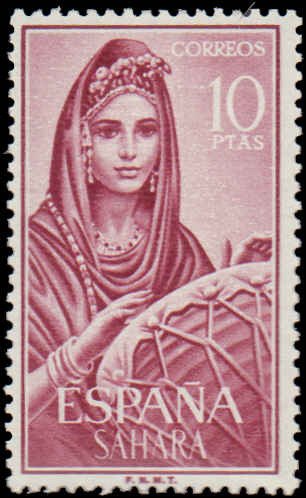 Spanish Sahara #145-152, Complete Set(8), 1964, Never Hinged