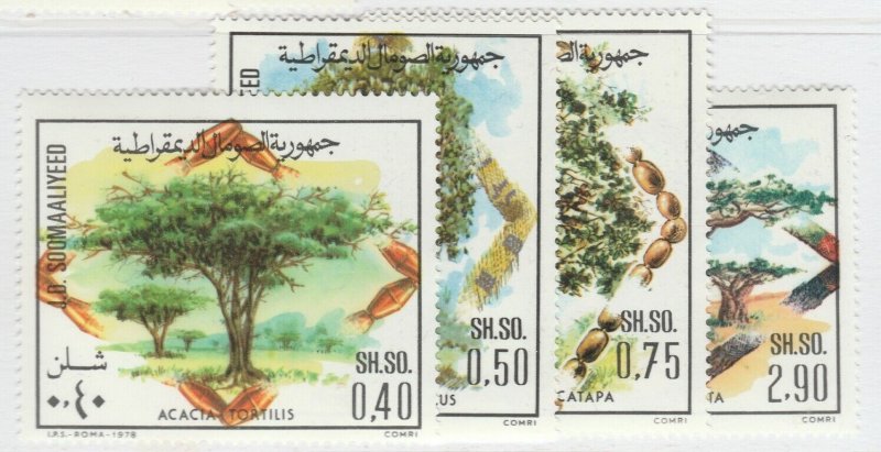 Somalia 1978 Trees Acacia Tortilis Ficus Adansonia MNH** Set A25P30F18271