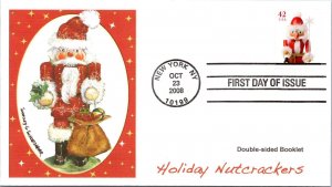 FDC 2008 SC #4360-4363 Fleetwood Cachet - New York, Ny - Single - J2013