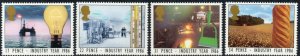 1986 Sg 1308/1311 Industry Year Unmounted Mint Set of 4