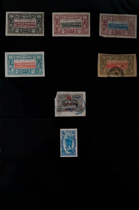 French Colonies 1800s to mid-1900s Loaded Stamp Collection