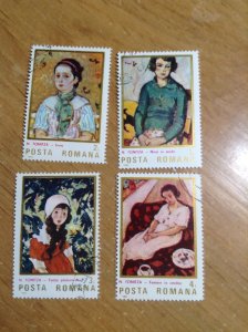 Romania #  3353-3356  Used