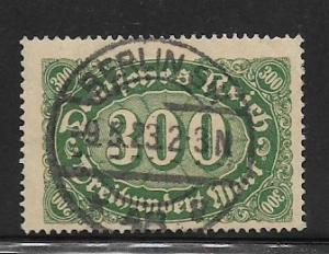 Germany Sc. # 158 Used Inflation Issue Wmk. 125 - L90