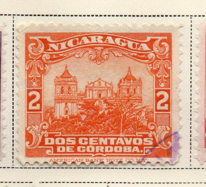 Nicaragua 1914-22 Early Issue Fine Used 2c. 323626