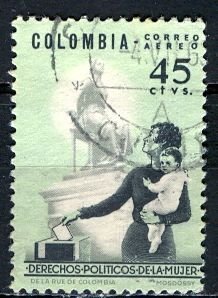 Colombia; 1963: Sc. # C449: Used Single Stamp