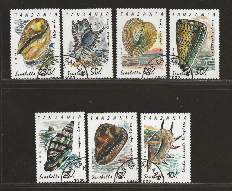 TANZANIA SC# 940-46 FVF/CTO