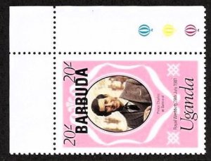 Barbuda Error 574a OGNH Cat Val $110