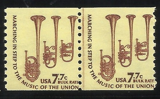1614 7.7c Coil LP MNH F/VF Centering
