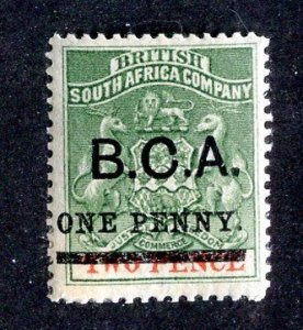 1895 British Central Africa  Sc #20 mlh*cv.$45 ( 9244 BCXX5 )