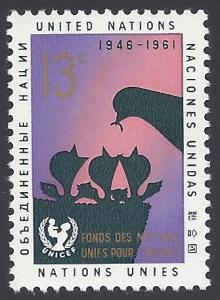 United Nations - NY 1961 #99 MNH