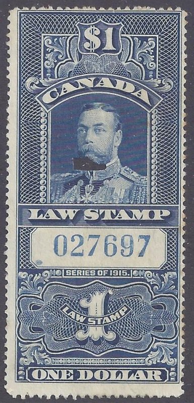 Canada Revenue scott #FSC17A used F-VF