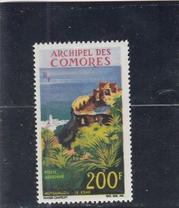 Comoro Islands  Scott#  C19  MNH  (1966 Ksar Castle)