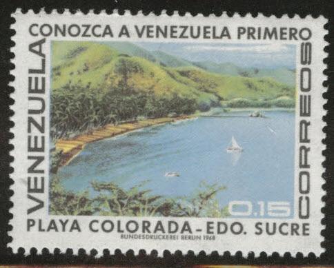 Venezuela  Scott 930 MNH** 1969 tourism stamp 