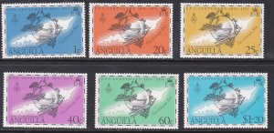 Anguilla # 199-204, UPU Centennial, Mint NH, 1/2 Cat.