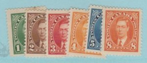 Canada Scott #231-236 Stamp - Mint Set