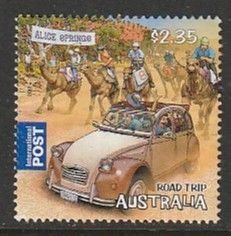 2012 Australia - Sc 3766 - used VF - 1 single - Road Trips