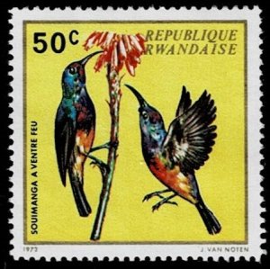 1972-1975 Used Stamps of Rwanda