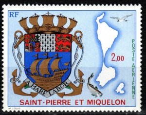 Saint Pierre And Miquelon #C55 MNH CV $16.00 (X9210)