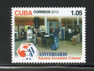 Cuba Sc# 5367 COMMUNICATION WORKERS  2013  MNH mint