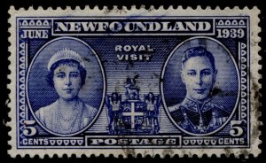 Newfoundland #249 KGVI & Queen Elizabeth Definitive Issue Used