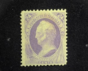 HS&C: Scott #153 Rich color stamp. Fresh/Choice. 4-15 PSE Cert F/Vf MH US Stamp