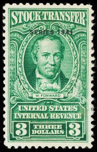 U.S. REV. DATED GREENS RD106  Mint (ID # 111630)