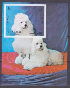 1972 Sharjah 1029/B119b Dogs 5,50 €