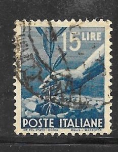 Italy 473: 10l Breaking Chain, used, F-VF