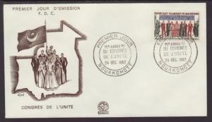 Mauritania 173 Congress 1962 U/A FDC