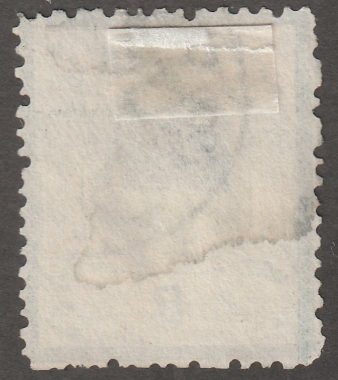 Persian/Iran stamp, Scott# 53A, used, ERROR, two dots, YEZAD PM, #BC-3