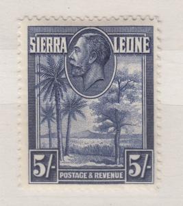 Sierra Leone KGV 1932 5/- SG165 Mint MH X8763