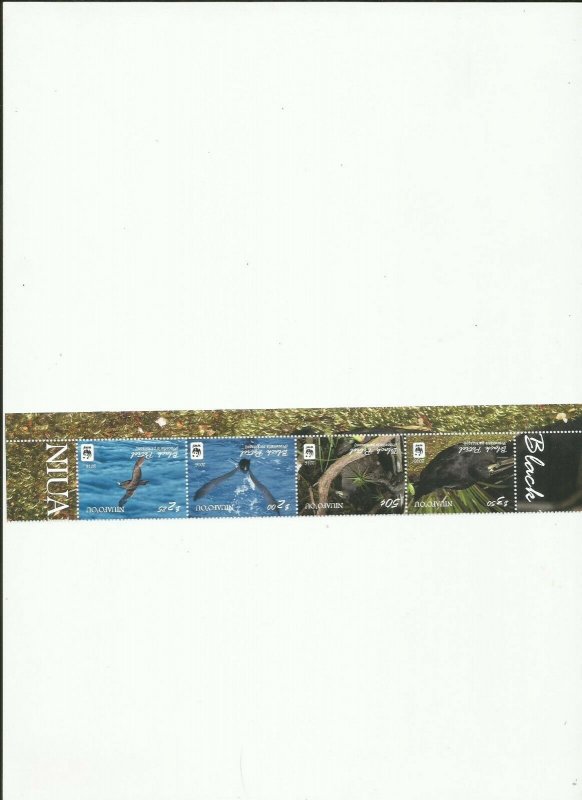 SAMOA 2016 TURTLES WWF SCOTT 1270-3 MNH