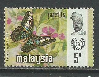 Malaya-Perlis   #49  MLH  (1971)  c.v. $1.10