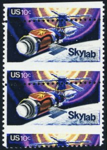 1529, MNH 10¢ Pair - Perfs Shifted Freaky Error - SKYLAB Space * Stuart Katz